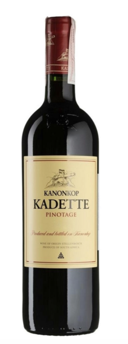 Вино Kanonkop Пінотаж Кадет сух/чер 14% 0,75л